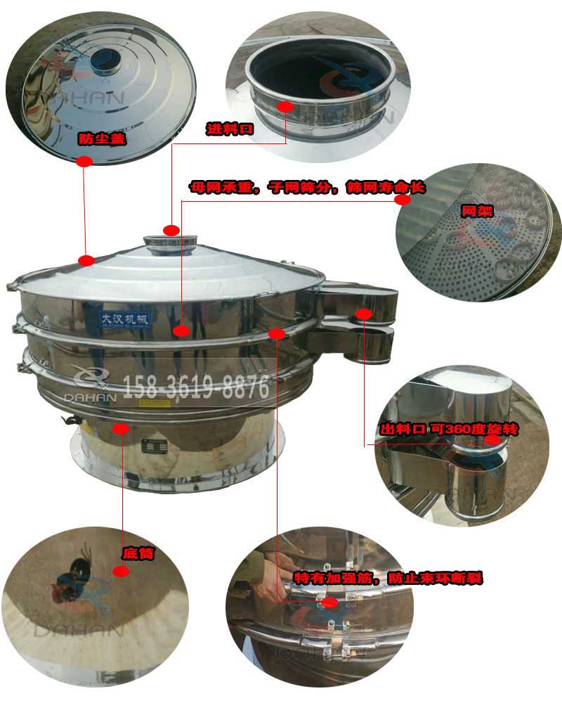 食品振動篩細(xì)節(jié)圖